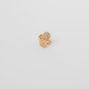 BRINCO BOLINHA DE ZIRCONIAS